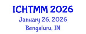 International Conference on Hospitality, Tourism Marketing and Management (ICHTMM) January 26, 2026 - Bengaluru, India International Conference on Hospitality, Tourism Marketing and Management (ICHTMM) January 26, 2026 - Bengaluru, India