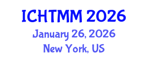 International Conference on Hospitality, Tourism Marketing and Management (ICHTMM) January 26, 2026 - New York, United States International Conference on Hospitality, Tourism Marketing and Management (ICHTMM) January 26, 2026 - New York, United States