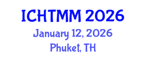 International Conference on Hospitality, Tourism Marketing and Management (ICHTMM) January 12, 2026 - Phuket, Thailand International Conference on Hospitality, Tourism Marketing and Management (ICHTMM) January 12, 2026 - Phuket, Thailand