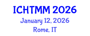 International Conference on Hospitality, Tourism Marketing and Management (ICHTMM) January 12, 2026 - Rome, Italy International Conference on Hospitality, Tourism Marketing and Management (ICHTMM) January 12, 2026 - Rome, Italy