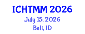 International Conference on Hospitality, Tourism Marketing and Management (ICHTMM) July 15, 2026 - Bali, Indonesia International Conference on Hospitality, Tourism Marketing and Management (ICHTMM) July 15, 2026 - Bali, Indonesia