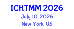 International Conference on Hospitality, Tourism Marketing and Management (ICHTMM) July 10, 2026 - New York, United States International Conference on Hospitality, Tourism Marketing and Management (ICHTMM) July 10, 2026 - New York, United States
