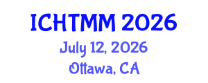 International Conference on Hospitality, Tourism Marketing and Management (ICHTMM) July 12, 2026 - Ottawa, Canada International Conference on Hospitality, Tourism Marketing and Management (ICHTMM) July 12, 2026 - Ottawa, Canada