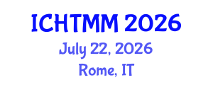 International Conference on Hospitality, Tourism Marketing and Management (ICHTMM) July 22, 2026 - Rome, Italy International Conference on Hospitality, Tourism Marketing and Management (ICHTMM) July 22, 2026 - Rome, Italy