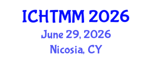 International Conference on Hospitality, Tourism Marketing and Management (ICHTMM) June 29, 2026 - Nicosia, Cyprus International Conference on Hospitality, Tourism Marketing and Management (ICHTMM) June 29, 2026 - Nicosia, Cyprus