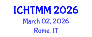 International Conference on Hospitality, Tourism Marketing and Management (ICHTMM) March 02, 2026 - Rome, Italy International Conference on Hospitality, Tourism Marketing and Management (ICHTMM) March 02, 2026 - Rome, Italy