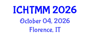 International Conference on Hospitality, Tourism Marketing and Management (ICHTMM) October 04, 2026 - Florence, Italy International Conference on Hospitality, Tourism Marketing and Management (ICHTMM) October 04, 2026 - Florence, Italy