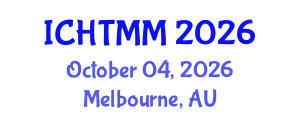 International Conference on Hospitality, Tourism Marketing and Management (ICHTMM) October 04, 2026 - Melbourne, Australia International Conference on Hospitality, Tourism Marketing and Management (ICHTMM) October 04, 2026 - Melbourne, Australia