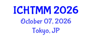 International Conference on Hospitality, Tourism Marketing and Management (ICHTMM) October 07, 2026 - Tokyo, Japan