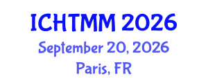 International Conference on Hospitality, Tourism Marketing and Management (ICHTMM) September 20, 2026 - Paris, France International Conference on Hospitality, Tourism Marketing and Management (ICHTMM) September 20, 2026 - Paris, France