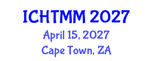 International Conference on Hospitality, Tourism Marketing and Management (ICHTMM) April 15, 2027 - Cape Town, South Africa International Conference on Hospitality, Tourism Marketing and Management (ICHTMM) April 15, 2027 - Cape Town, South Africa