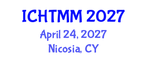International Conference on Hospitality, Tourism Marketing and Management (ICHTMM) April 24, 2027 - Nicosia, Cyprus International Conference on Hospitality, Tourism Marketing and Management (ICHTMM) April 24, 2027 - Nicosia, Cyprus
