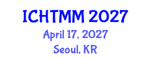 International Conference on Hospitality, Tourism Marketing and Management (ICHTMM) April 17, 2027 - Seoul, Republic of Korea