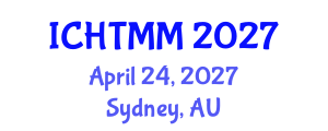 International Conference on Hospitality, Tourism Marketing and Management (ICHTMM) April 24, 2027 - Sydney, Australia International Conference on Hospitality, Tourism Marketing and Management (ICHTMM) April 24, 2027 - Sydney, Australia