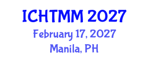 International Conference on Hospitality, Tourism Marketing and Management (ICHTMM) February 17, 2027 - Manila, Philippines International Conference on Hospitality, Tourism Marketing and Management (ICHTMM) February 17, 2027 - Manila, Philippines