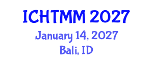 International Conference on Hospitality, Tourism Marketing and Management (ICHTMM) January 14, 2027 - Bali, Indonesia International Conference on Hospitality, Tourism Marketing and Management (ICHTMM) January 14, 2027 - Bali, Indonesia