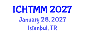International Conference on Hospitality, Tourism Marketing and Management (ICHTMM) January 28, 2027 - Istanbul, Turkey International Conference on Hospitality, Tourism Marketing and Management (ICHTMM) January 28, 2027 - Istanbul, Turkey
