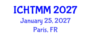 International Conference on Hospitality, Tourism Marketing and Management (ICHTMM) January 25, 2027 - Paris, France International Conference on Hospitality, Tourism Marketing and Management (ICHTMM) January 25, 2027 - Paris, France