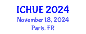 International Conference on Housing and Urban Environments (ICHUE) November 18, 2024 - Paris, France