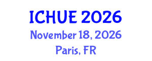 International Conference on Housing and Urban Environments (ICHUE) November 18, 2026 - Paris, France