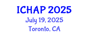 International Conference on Human Anatomy and Physicology (ICHAP) July 19, 2025 - Toronto, Canada