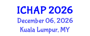 International Conference on Human Anatomy and Physicology (ICHAP) December 06, 2026 - Kuala Lumpur, Malaysia International Conference on Human Anatomy and Physicology (ICHAP) December 06, 2026 - Kuala Lumpur, Malaysia
