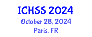 International Conference on Human and Social Sciences (ICHSS) October 28, 2024 - Paris, France