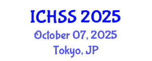 International Conference on Human and Social Sciences (ICHSS) October 07, 2025 - Tokyo, Japan
