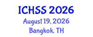 International Conference on Human and Social Sciences (ICHSS) August 19, 2026 - Bangkok, Thailand