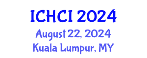 International Conference on Human-Computer Interaction (ICHCI) August 22, 2024 - Kuala Lumpur, Malaysia