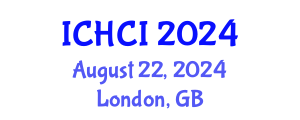 International Conference on Human Computer Interaction (ICHCI) August 22, 2024 - London, United Kingdom