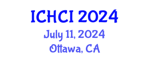 International Conference on Human Computer Interaction (ICHCI) July 11, 2024 - Ottawa, Canada