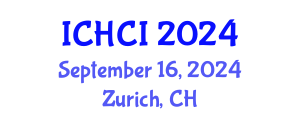 International Conference on Human Computer Interaction (ICHCI) September 16, 2024 - Zurich, Switzerland