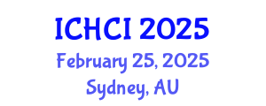 International Conference on Human Computer Interaction (ICHCI) February 25, 2025 - Sydney, Australia