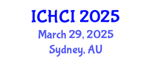 International Conference on Human Computer Interaction (ICHCI) March 29, 2025 - Sydney, Australia