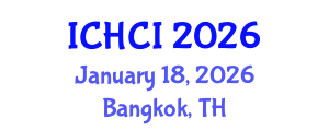 International Conference on Human-Computer Interaction (ICHCI) January 18, 2026 - Bangkok, Thailand