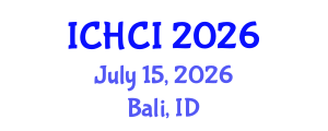 International Conference on Human-Computer Interaction (ICHCI) July 15, 2026 - Bali, Indonesia