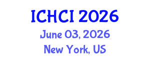 International Conference on Human Computer Interaction (ICHCI) June 03, 2026 - New York, United States