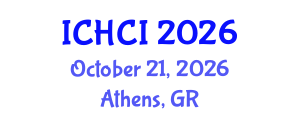 International Conference on Human Computer Interaction (ICHCI) October 21, 2026 - Athens, Greece