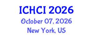 International Conference on Human Computer Interaction (ICHCI) October 07, 2026 - New York, United States