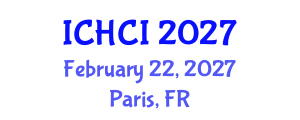 International Conference on Human Computer Interaction (ICHCI) February 22, 2027 - Paris, France International Conference on Human Computer Interaction (ICHCI) February 22, 2027 - Paris, France