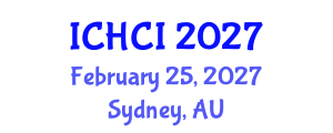 International Conference on Human Computer Interaction (ICHCI) February 25, 2027 - Sydney, Australia International Conference on Human Computer Interaction (ICHCI) February 25, 2027 - Sydney, Australia