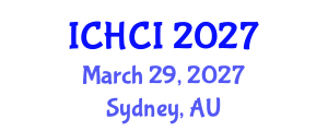 International Conference on Human Computer Interaction (ICHCI) March 29, 2027 - Sydney, Australia International Conference on Human Computer Interaction (ICHCI) March 29, 2027 - Sydney, Australia