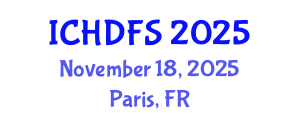 International Conference on Human Development and Family Studies (ICHDFS) November 18, 2025 - Paris, France