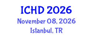 International Conference on Human Development (ICHD) November 08, 2026 - Istanbul, Turkey