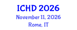 International Conference on Human Development (ICHD) November 11, 2026 - Rome, Italy