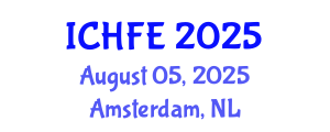 International Conference on Human Factors and Ergonomics (ICHFE) August 05, 2025 - Amsterdam, Netherlands