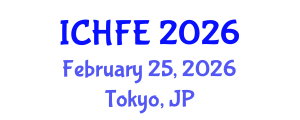 International Conference on Human Factors and Ergonomics (ICHFE) February 25, 2026 - Tokyo, Japan
