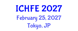 International Conference on Human Factors and Ergonomics (ICHFE) February 25, 2027 - Tokyo, Japan International Conference on Human Factors and Ergonomics (ICHFE) February 25, 2027 - Tokyo, Japan