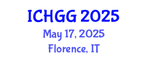 International Conference on Human Genetics and Genomics (ICHGG) May 17, 2025 - Florence, Italy